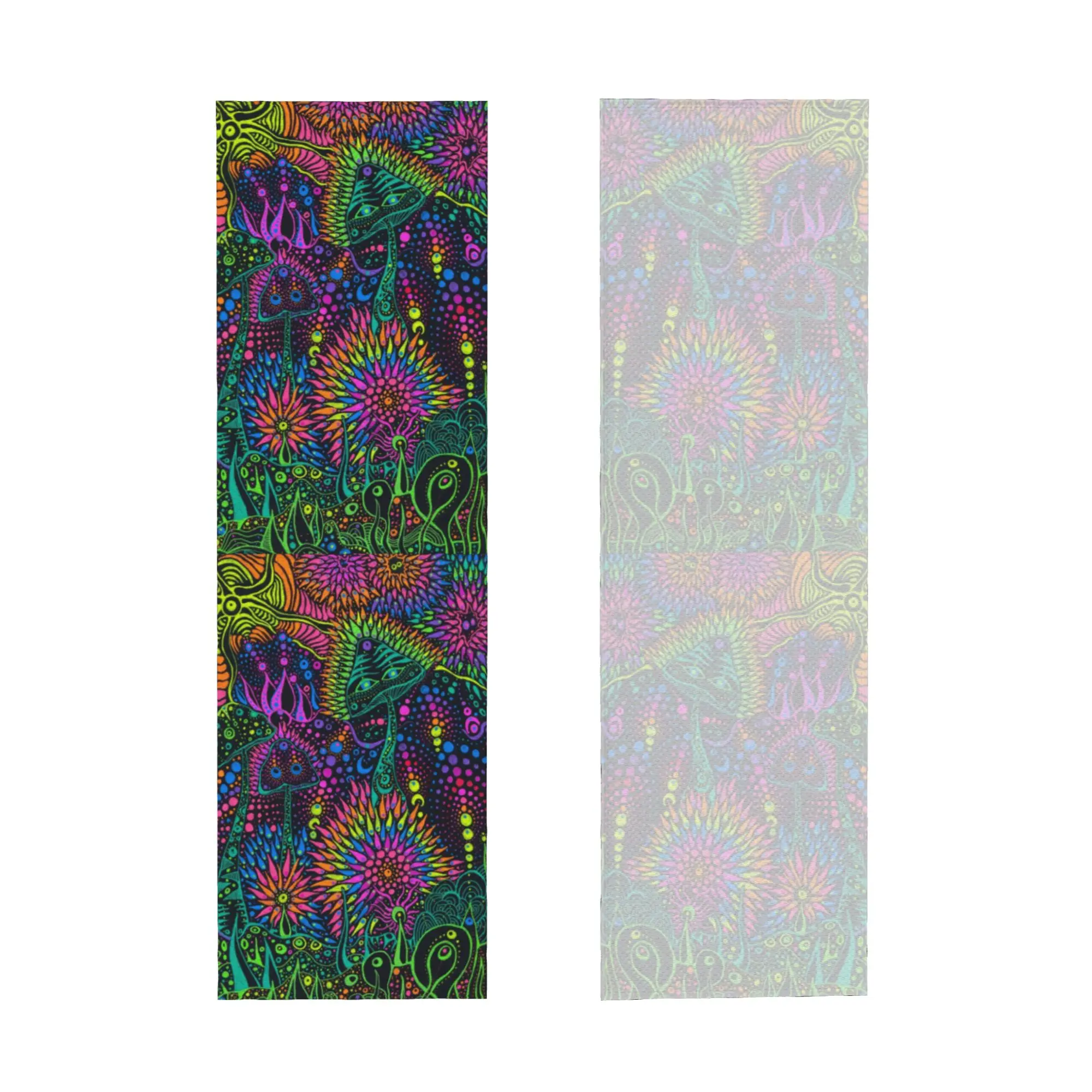 Cold Exercise Towel Magic Mushroom Moonrise Trippy Psychedelic Neon Pastel Goth Beach Towel Refreshing Sports Scarf Face Towels