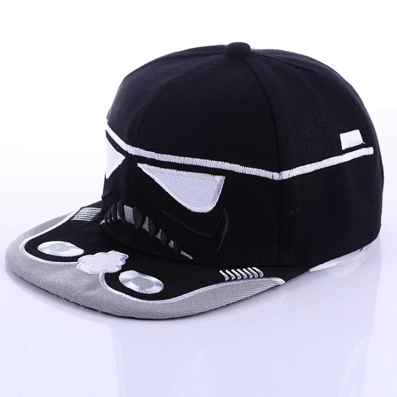 Darth Vader Devil High Quality Embroidery Breathable Hip Hop Cap Travel  Embroidered Adjustable Men Women Caps Outdoor Flat Hat