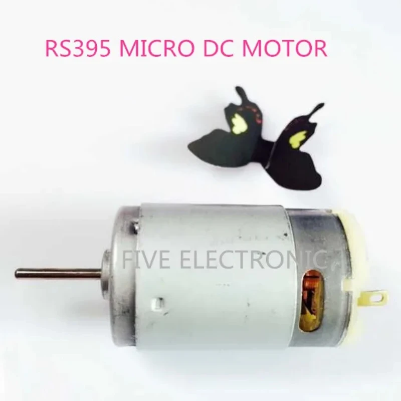 RS395 Carbon-Brush 395 DC MOTOR,RS-395, Use For Hair Dryer/Electric Screw Driver/DIY MODEL/Electronic Toys