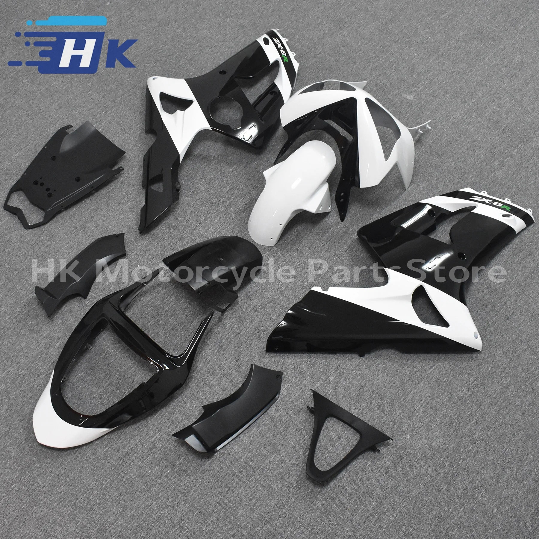 New ABS Fairings Kit Fit For KAWASAKI ZX-6R 2003 2004 636 03 04 Bodywork Set Custom