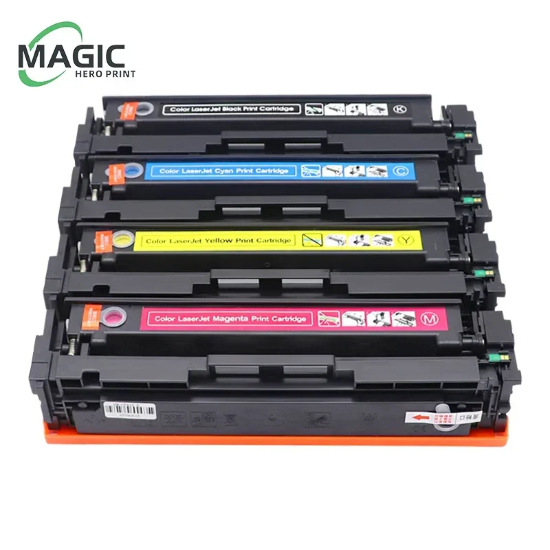 New 4PCS Compatible For HP 415A Compatible Toner Cartridge W2040A W2041A W2042A W2043A M479dw M479fdw M479fnw No Chip