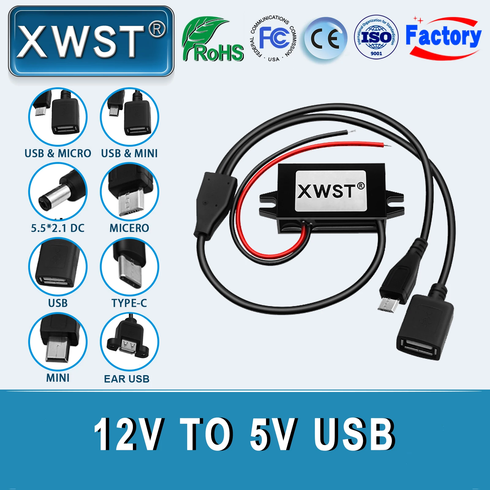 Xwst 12V To 5V 3A 1… - image