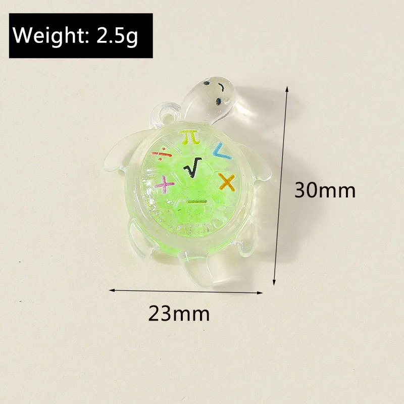 Leslie 5 stücke Harz Sommer Strand Schwimm ring Ohrring Charms DIY Ergebnisse Schlüssel bund Halskette Anhänger Schmuck Herstellung Zubehör – Detail 11