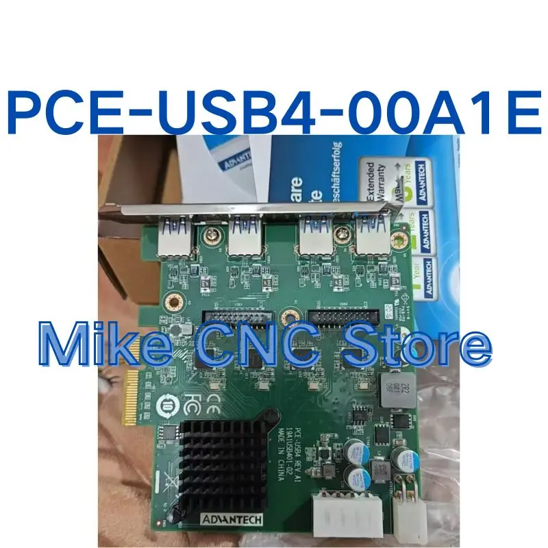 PCE-USB4-00A1E industrial grade 4-port USB 3.0 expansion card tested OK, quickly shipped brand new