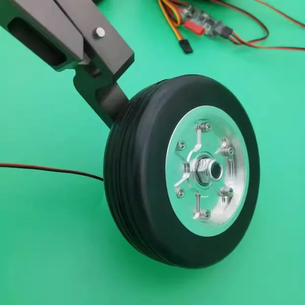 electric brake wheel for rc airplane  turbine jet  65 78 90 102 115MM all kinds size for option