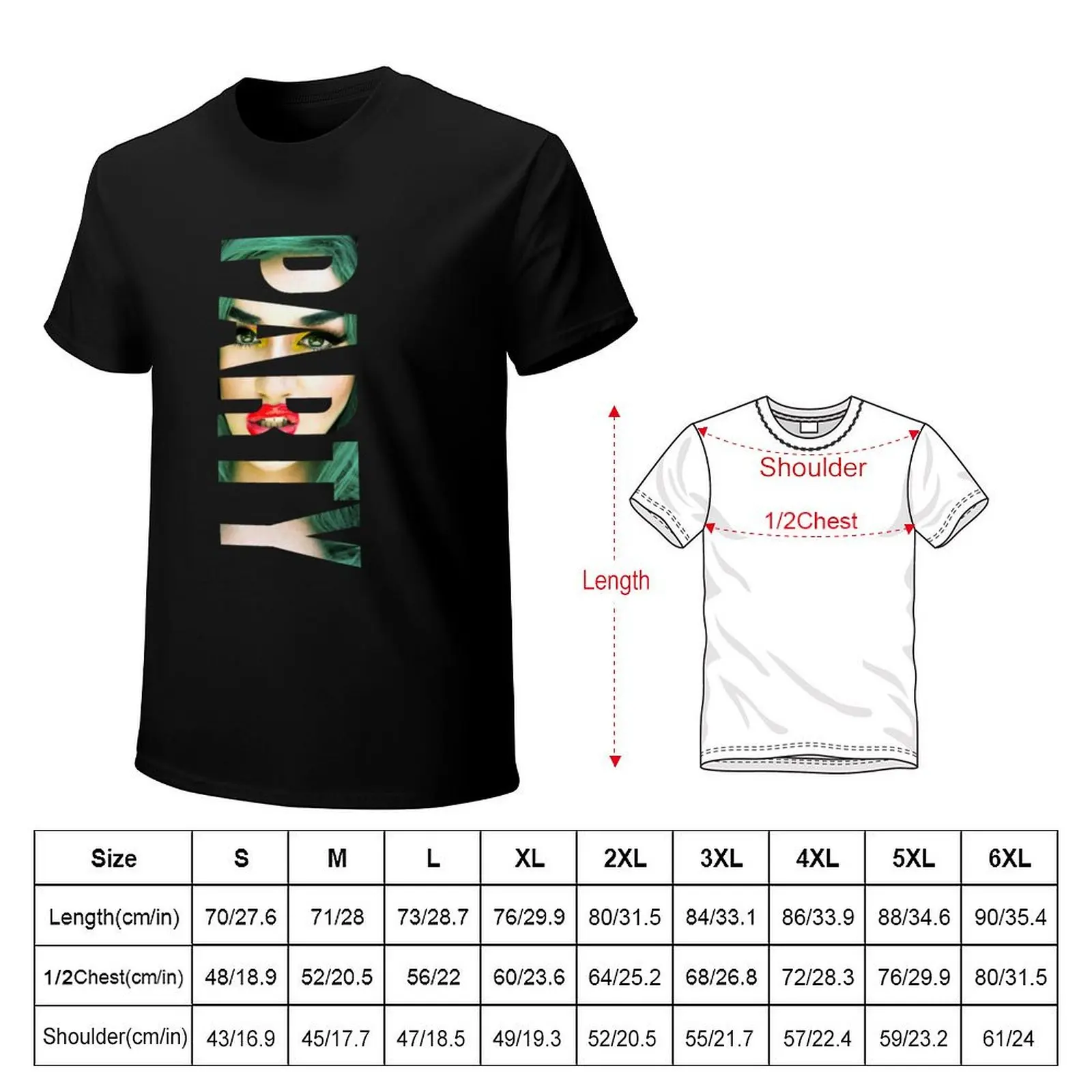 ADORE DELANO - PARTY T-Shirt Industrial Work Tee Shirt