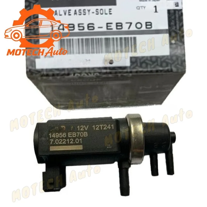 14956-EB70B 14956EB70B 14956EB70A Turbo Boost Pressure Solenoid Valve for Nissan Navara NP300 Pathfinder Cabstar