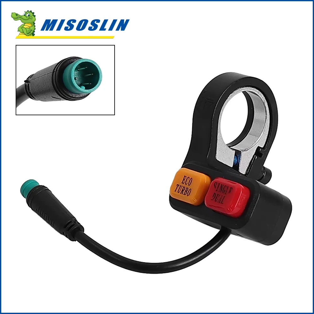 

5-контактный двойной приводной переключатель управления, передний и задний контроллер для KUGOO G-Booster, аксессуары для переключателей фар электрического скутера