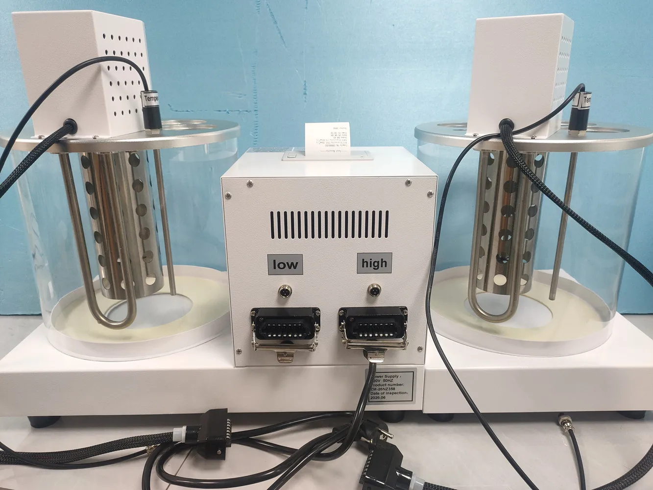 Lubricating Oil Viscosity Meter ASTM D445 Kinematic Viscometer
