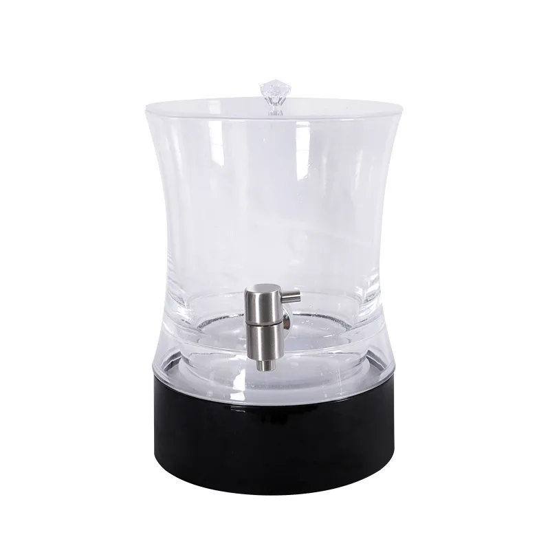 

3-liter internet famous beer barrel LIVEHOUSE cola barrel faucet LED illuminated draft beer barrel