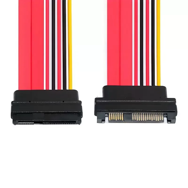 for NVME SAS SFF-8482 Extension Cable Pure Copper Adapter Computer Digital Peripheral Hard Disk Data Cable