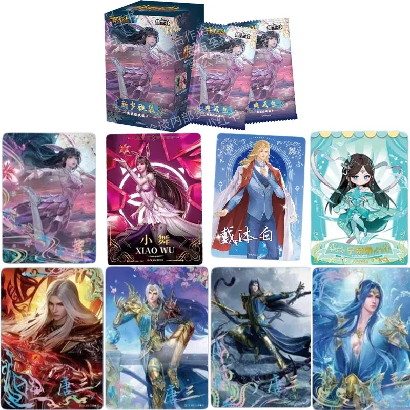 

Новая земля душ ‌ Коллекционные карточки Card Soul Land Elegance Collection Edition SEC Douluo TangSan XiaoWu: Аниме-персонажи, игрушка, подарок