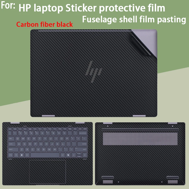 ل HP OmniBook 7 14-fs/14-fr ملصق طبقة رقيقة واقية 16-ay/16-az/13-bg كمبيوتر محمول الجسم فيلم الترا الوجه 14-fh قذيفة طبقة رقيقة واقية