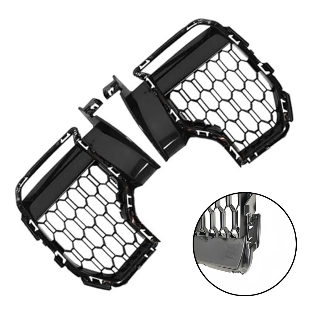 Front Lower Side Bumper Grille Pair for BMW X5 G05 2019 to 2023 ABS Material OEM Specification Part 51118069209
