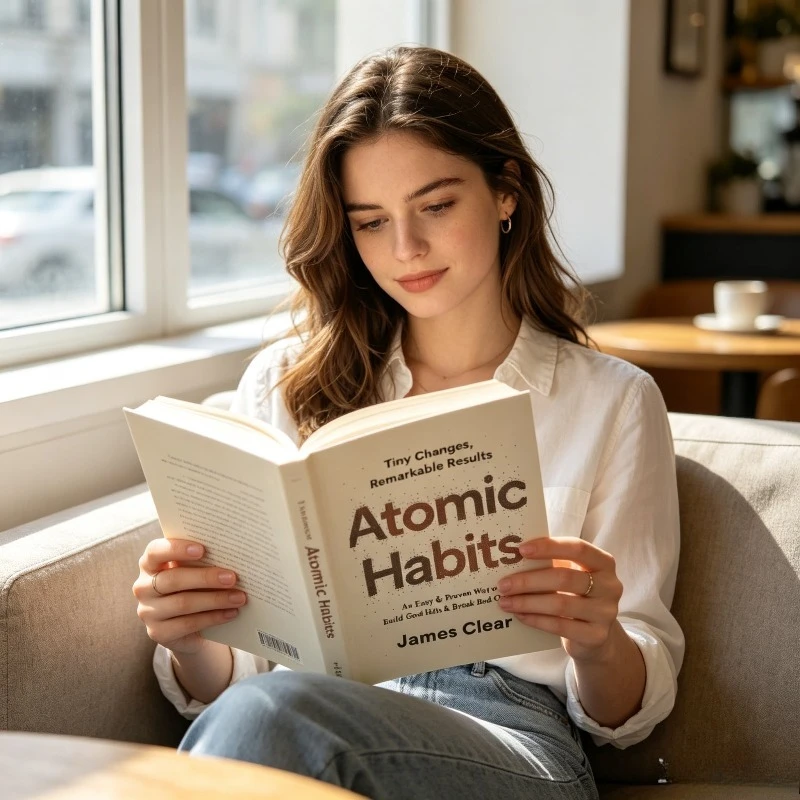 Atomic Habits English Book Self Help Personal Growth Habit Formation Behavior Change Non Fiction Lifestyle Reading Book