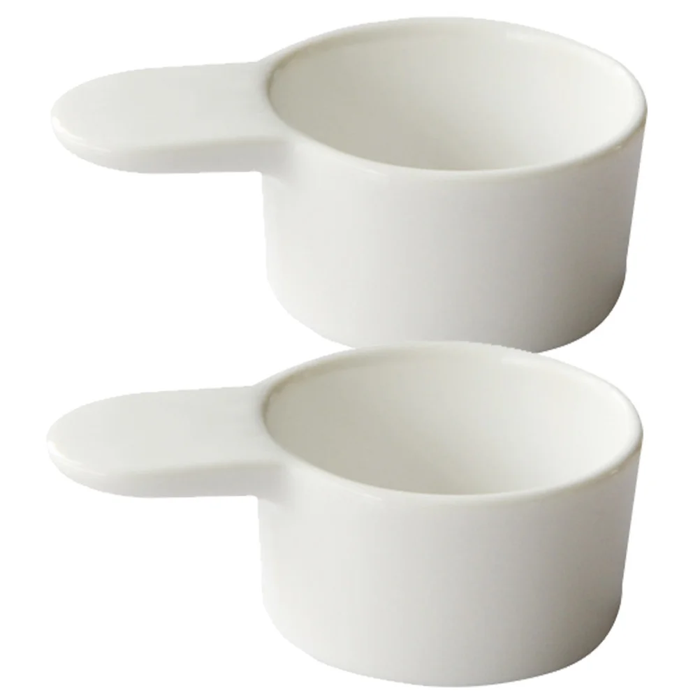 

2Pcs Ceramic Candlestick Holder Smooth Surface Modern Style for Living Room Table Decoration Ceramic Holder for Home