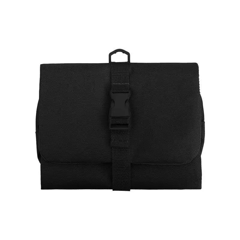 Faltbare, abnehmbare Kosmetiktasche, große Kapazität mit Haken, Aufbewahrungstasche für Herren auf Geschäftsreisen, Reise-Kosmetiktasche für Damen – Detail 4