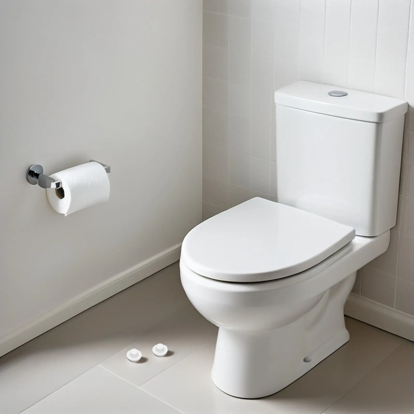 

50Pcs Toilet Seat Bumpers Anti-Slip Cushion Pads Silent Lid Buffers Replacement Bathroom Bidet Repair Hardware