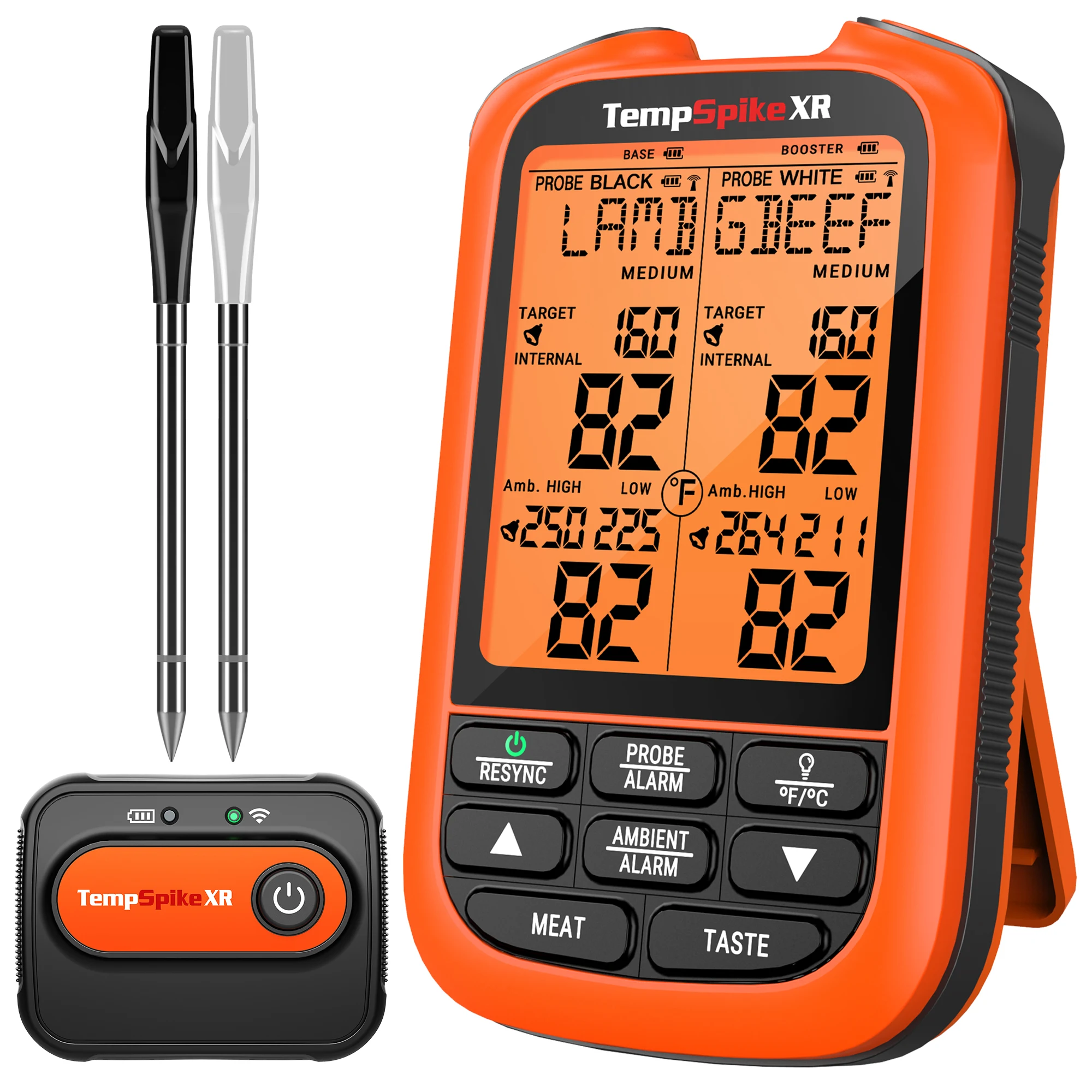 【2026】ThermoPro TempSpike 2000FT Digital Wireless Kitchen Cooking Thermometer Ultra-Thin 2 Probe Smart Meat Thermometer for Roti