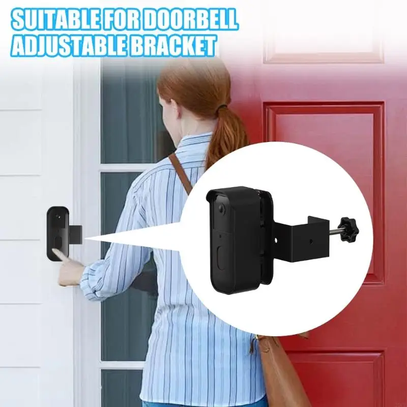 دعامة تثبيت قابلة للتعديل 20CB لجرس باب يتضمن شاشة عرض فيديو 2025 تتميز بتعديل زاوية مرن وبنية معدنية
