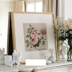 ZZ1876 dekoracji wystrój domu nowy nabytek Homfun Craft boże narodzenie krzyż Stich zestaw nie Hoop liczone DIY krzyż zestaw do szycia malowanie