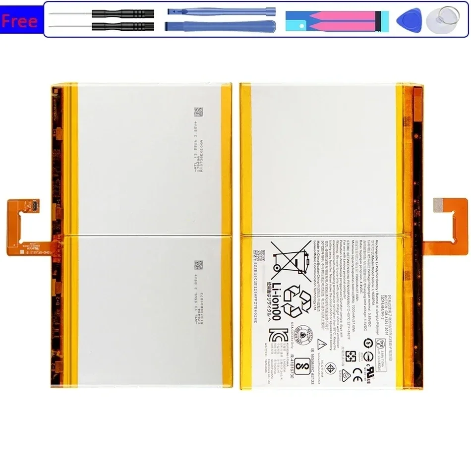 Аккумулятор L16D2P31 7000 мАч для LENOVO TAB 4 10/10 REL/10 PLUS 10 PLUS TB-X304L X304F TB-X704F X704L X504F X504L Bateria