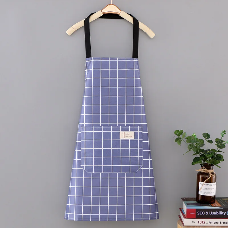 Waterproof And Oilproof Home Women Kitchen Aprons Mens Adult Chef Aprons Baking Accessories