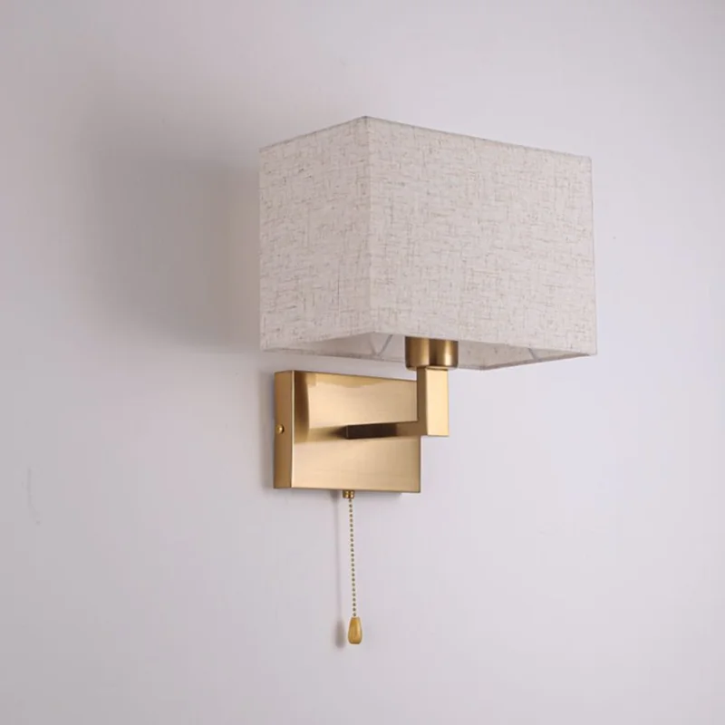 モダンな壁ランプジッパースイッチウォールライト-110v-220v-寝室のベッドサイドホテルの照明廊下リビングルーム家の装飾ランプ