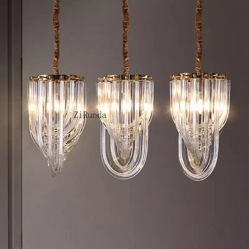 * مصباح ثريا بجانب السرير مصباح غرفة النوم الفاخر مصمم مصباح ممر البار #3