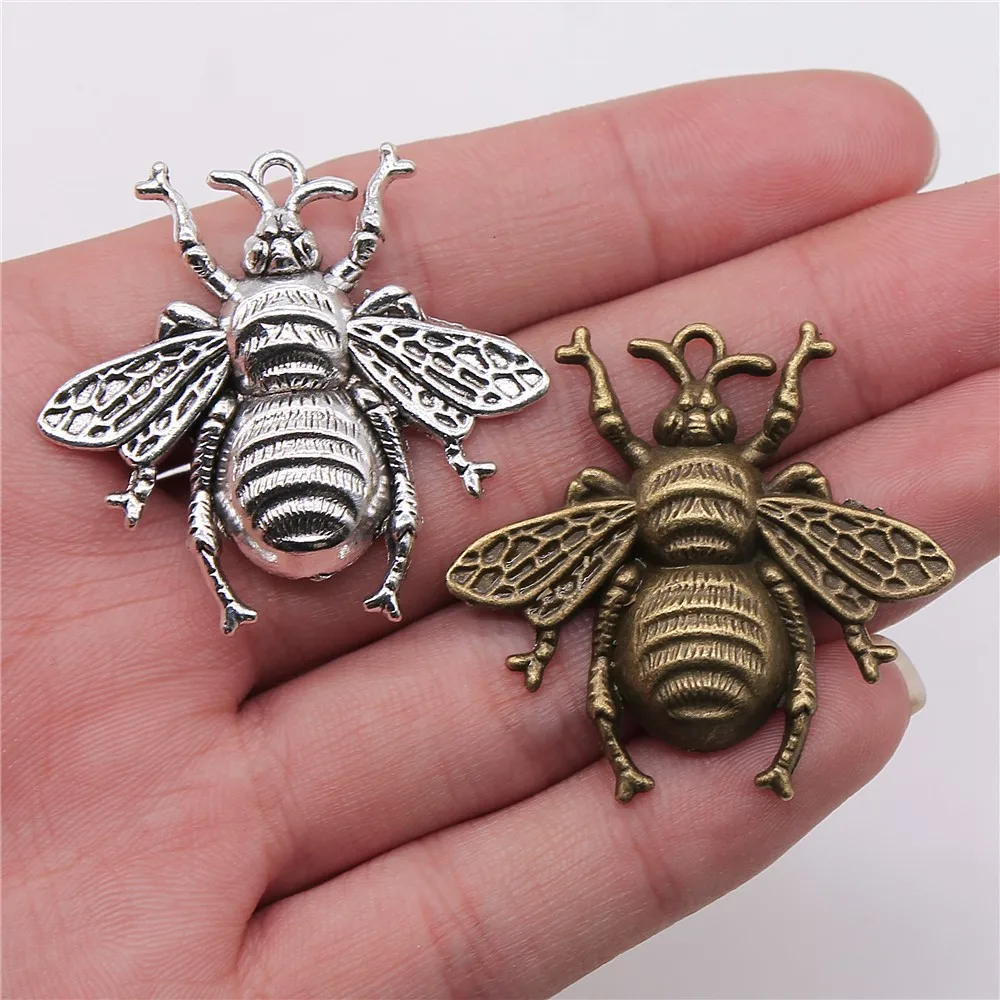 Vintage Bee Honeycomb Hive Charms Pendant Garden Insect Charms Pendant Bulk For DIY Jewelry Making Bracelet Necklace