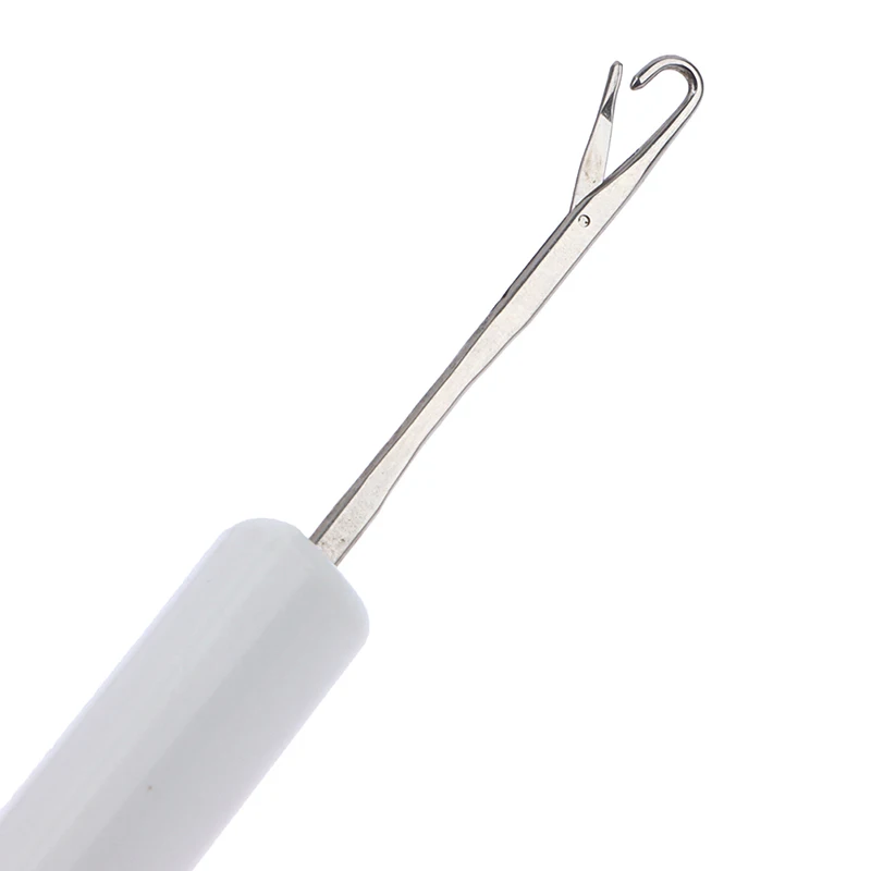 Hot Sale 1Pc White Crochet Latch tool for All 4.5mm Standard Gauge Knitting Machine Weave Craft Sewing Tools 14cm - view 2