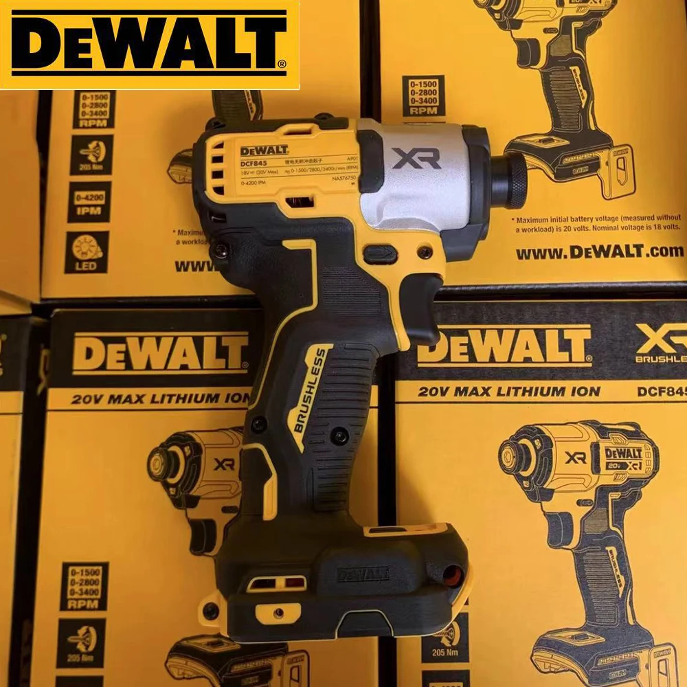 Imagem -05 - Dewalt Dcf845n 20v Max Polegada Motorista de Impacto sem Fio com Dwa2ph2sl Drive Parafuso de Grande Diâmetro Dewalt Ferramentas Elétricas Dcf845