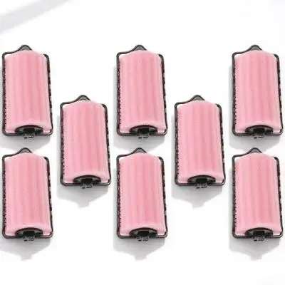 

8Pcs Sponge Curlers Self Holding Hair Rollers for Medium Long Hair Foam Rollers DIY Perm Kit Sleeping Styler Perm Curlers