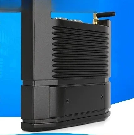 Industrial control host six core embedded fully enclosed dust-proof micro fanless dual network port