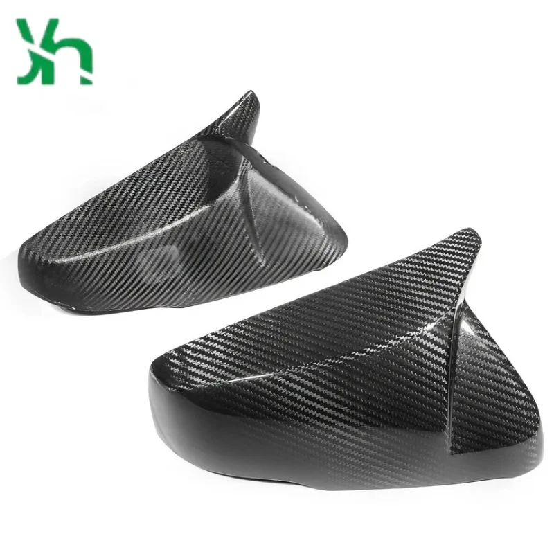 لكاديلاك CTS CT5 CT6 2014-23 غطاء مرآة الرؤية الخلفية ملحق خارجي مرآة الرؤية الخلفية ألياف الكربون مرآة جانبية #1