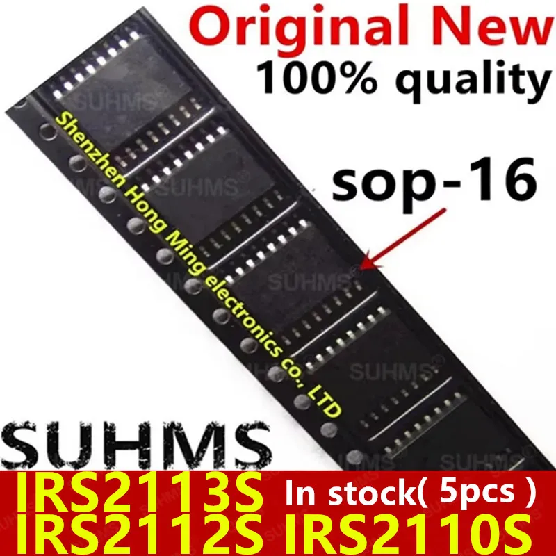 (5piece)100% New IRS2113S IRS2112S IRS2110S IRS2113STRPBF IRS2112STRPBF IRS2110STRPBF sop-16 Chipset