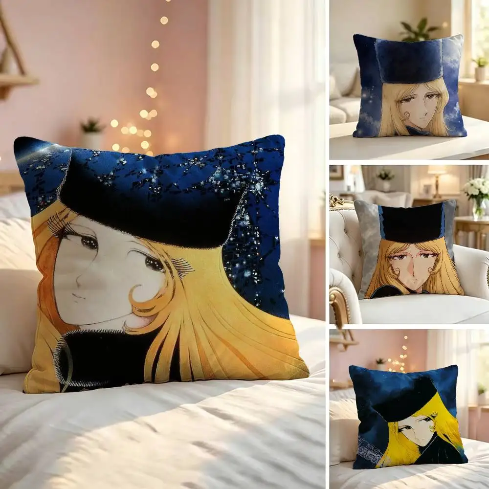 Galaxy E-Express 999 Square Double-Sided printed Pillow Case Bedroom Bedside Pillow Sofa Cushion Cover