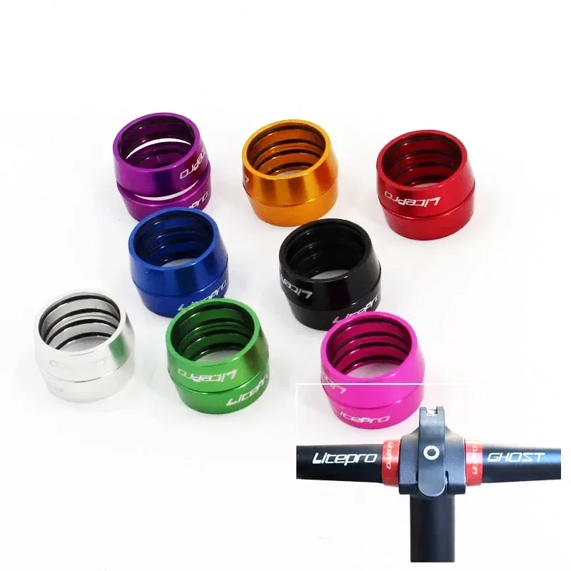 litepro-anel-de-espacamento-de-coleira-de-parada-de-guiador-reto-254-mm-aneis-de-espacamento-de-liga-de-aluminio-para-bicicleta-dobravel