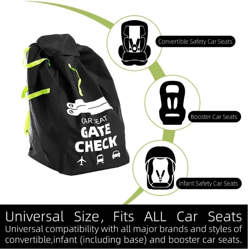 غطاء حماية قابل للغسل في الغسالة لوسائل النقل وتخزين مقاعد سلامة الأطفال L8RB