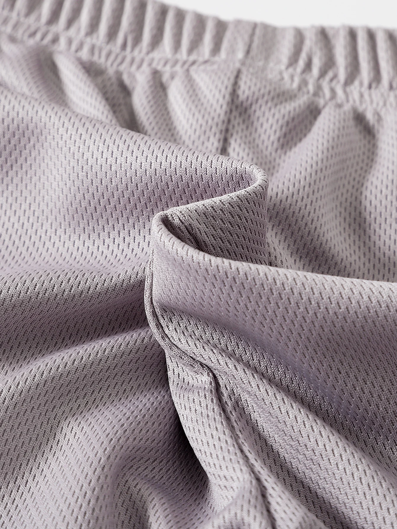 4-teilige Sommer-Shorts für Jungen mit Mesh-Lächelndes-Gesicht-Print, lässige Sporthose mit elastischem Bund, cooler Stil, Alltags-/Sportbekleidung, 3–10 Jahre, atmungsaktives Material – Detail 6