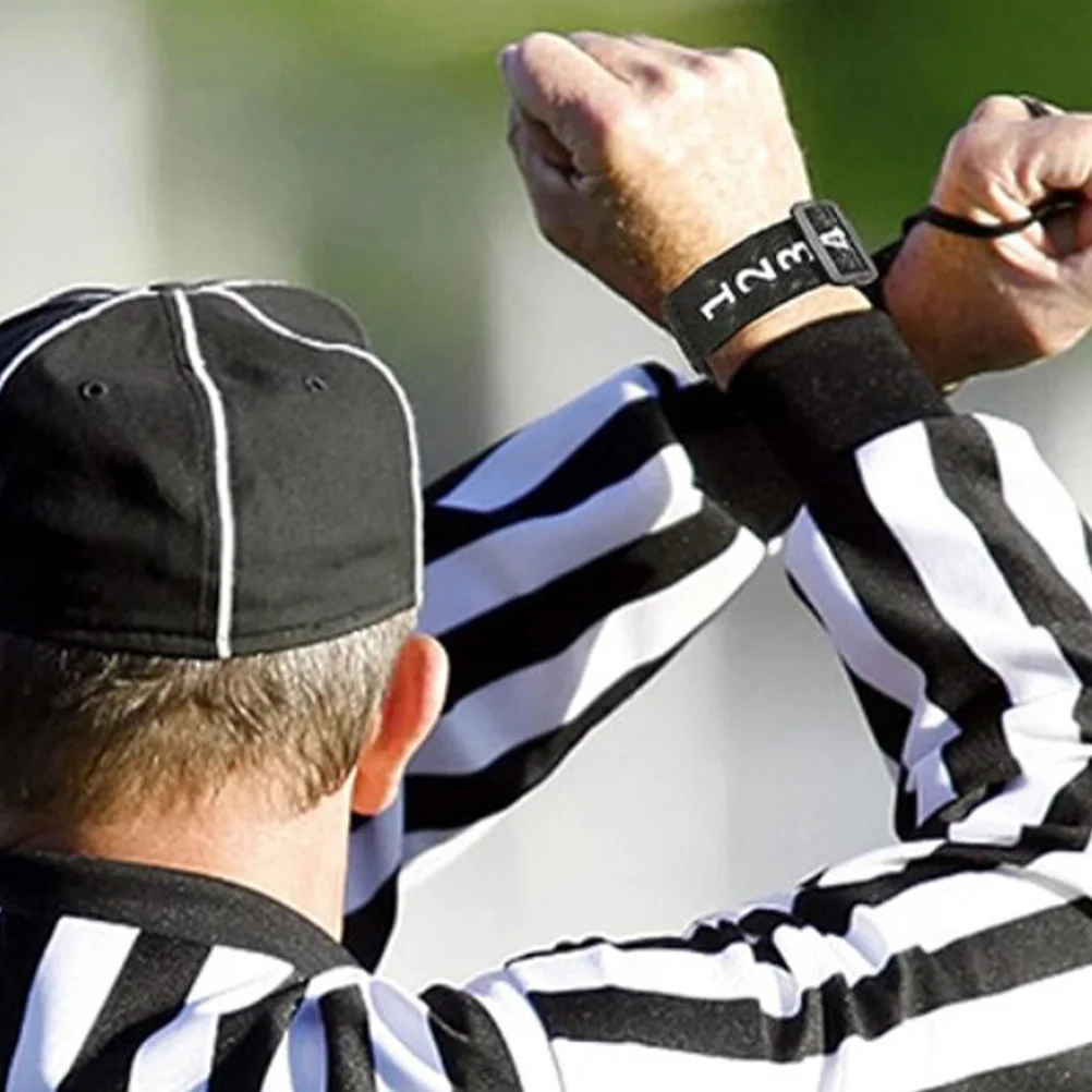 

4Pcs Numbered Football Referee Wristbands Durable Soccer Match Equipment Football Referee Gear Practical Official Number Band
