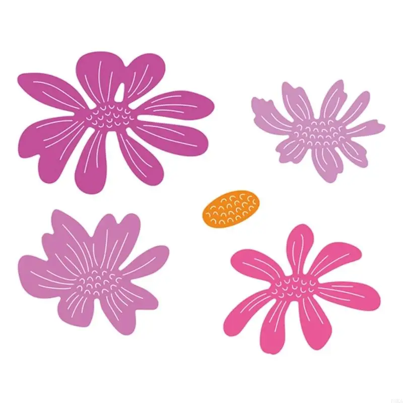 F3KA Flower Metal Die Cuts for Card Making Scrapbooking Paper DIY Template Mold