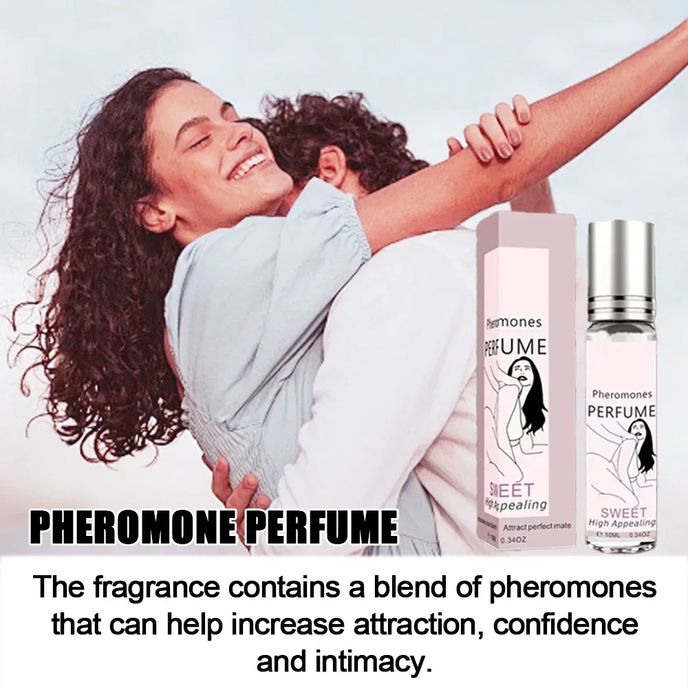 Perfume de feromona de longa duração, colônia masculina, fragrância, atrai mulheres, namoro sexy, flertando óleo essencial