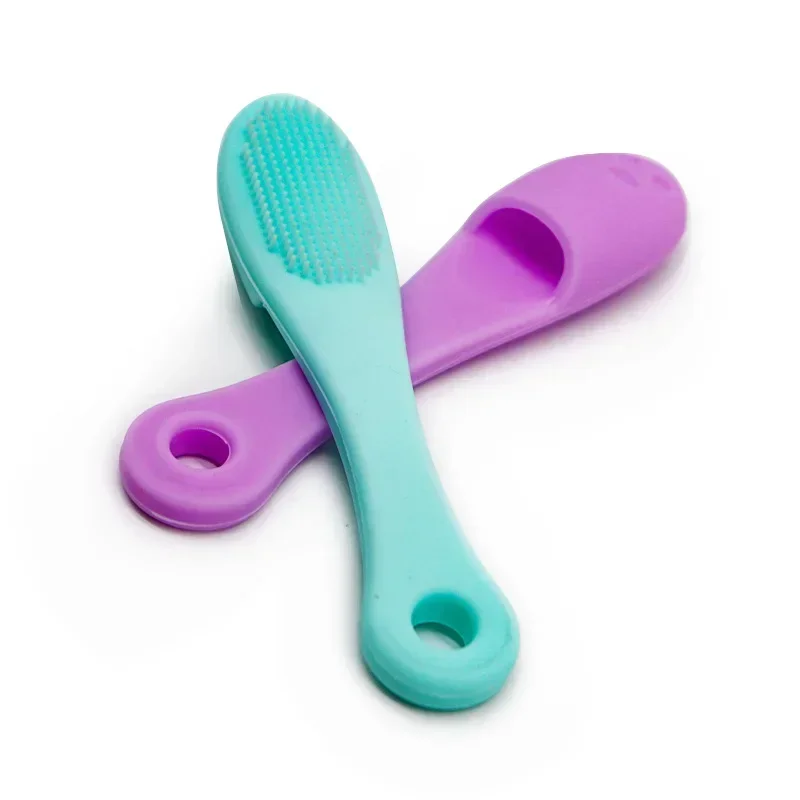 Brosse de nettoyage du visage en silicone en forme de doigt, nettoyant pour le visage, nettoyeur de pores, expectorateur, gIslande du visage, outil de soins de la peau pour femmes