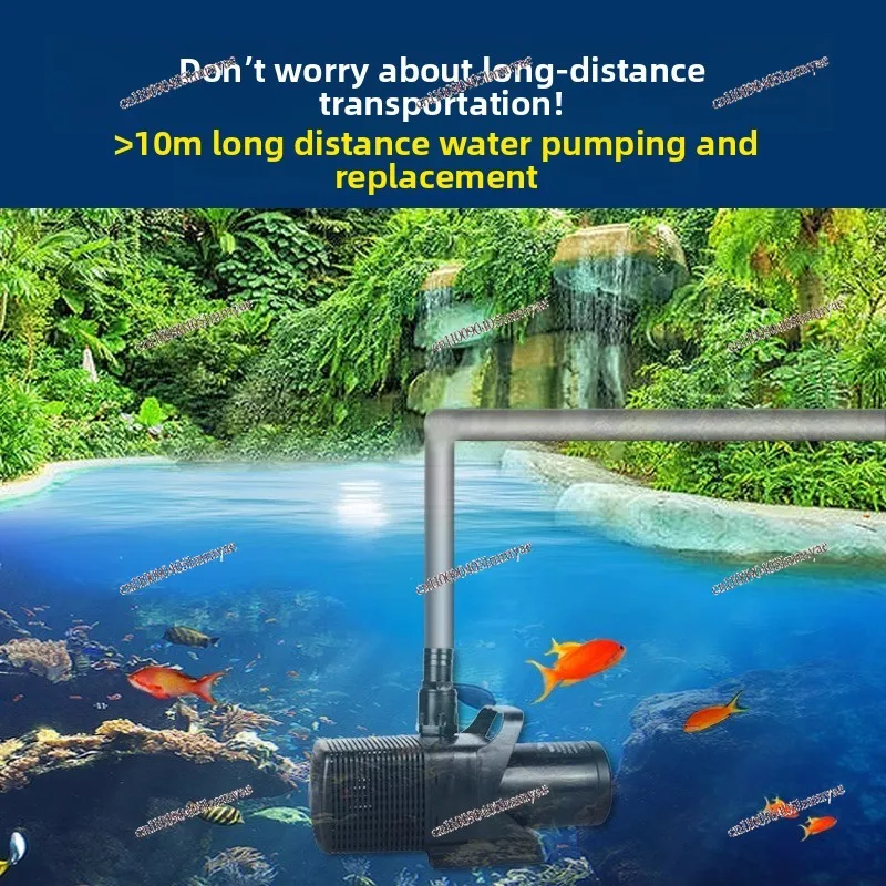 Fish Pond Submersible Pump Circulating Filter Outdoor Rockery Flowing Water Landscape Large Flow