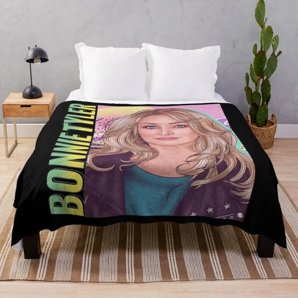 

Bonnie Tyler Throw Blanket Camping christmas gifts Blankets