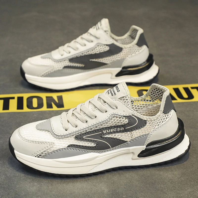 

Mens Shoes Casual Big Mesh Breathable Sneakers Slip On Summer Comfortable Running Shoes Fashion Walking Tennis Shoes