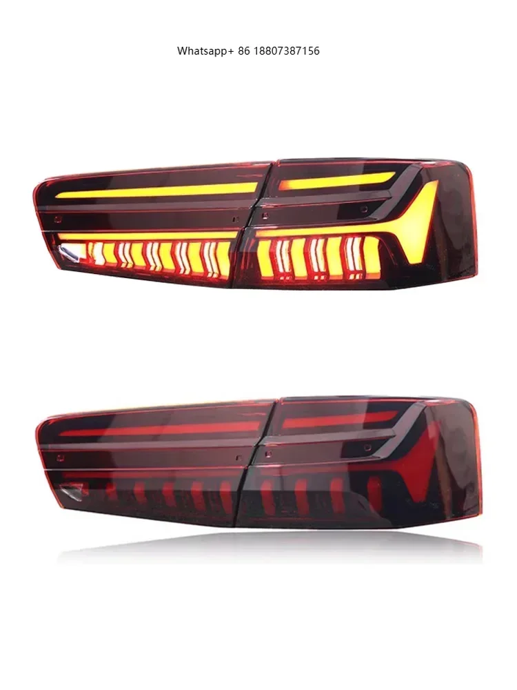 

FT Car Lights forAudi A6 Taillights 2016-2018 A6L LED Tail Lamp Dynamic Turn Signal Light Car Taillights Assembly