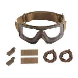 Gafas tácticas anti viento y polvo para airsoft paintball y senderismo