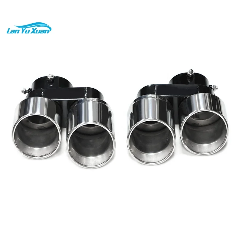 SYPES Carbon Fiber Exhaust Tip For  G05 X5 G06 X6 G07 X7 2019+ Muffler Tip Exhaust Pipe System Nozzle